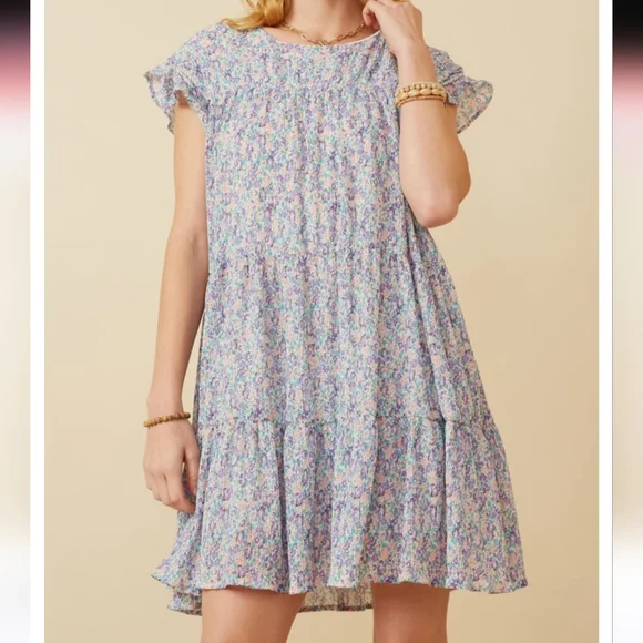 Hayden Floral Ruffle Dress - Picture 5 of 6